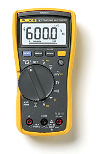 非接触式电压测量万用表 F117C